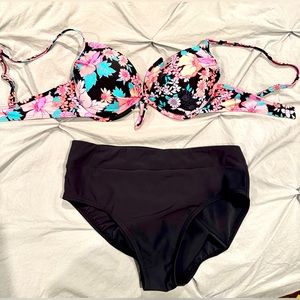 Busty and beautiful beach swimsuit size women’s large